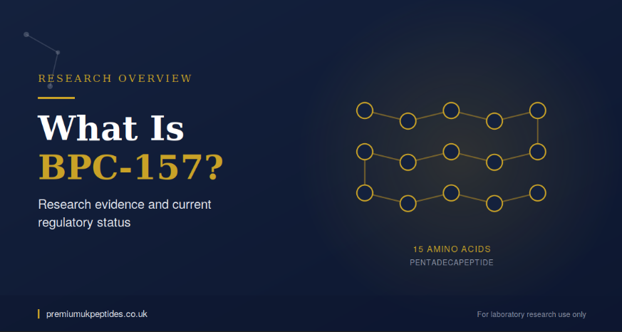 bpc-157 regulatory status What Is BPC-157? Research Evidence & 2026 research diluent